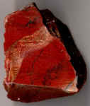 Anschliff, Jaspis, rot 5 x 3 x 4 cm [Bild]