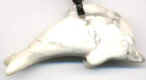 Delfin, Howlith, weiß 3 x 5,5 x 1,5 cm [Bild]