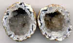 Geodenpaar, Achatgeoden 4 x 4 cm [Bild]