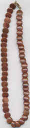 Kugelkette, Goldfluß, rot 45 cm [Bild]