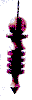 Isispendel, Mahagoniholz, 7,5 cm [Bild]