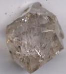 Trommelstein, gebohrt, Herkimer Diamant [Bild]
