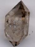 Trommelstein, gebohrt, Herkimer Diamant [Bild]