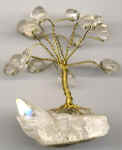 Edelsteinbaum, Bergkristall 7 x 4,5 cm