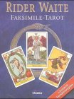 Faksimile Rider Waite Tarot. 78 farbige Tarotkarten, Mini- Book und Legeplan.