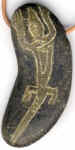 Nazca-Stein, Nazca 5 x 3,5 cm