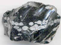 Rohware, Schneeflockenobsidian 5 x 4 x 3 cm [Bild]