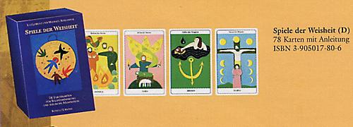 Tarotkarten, Spiele der Weisheit, 78 Tarotkarten m. Begleitbuch
