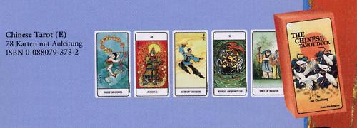 Chinese Tarot Deck, Tarotkarten