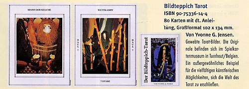 Bildteppich-Tarot,Tarotkarten